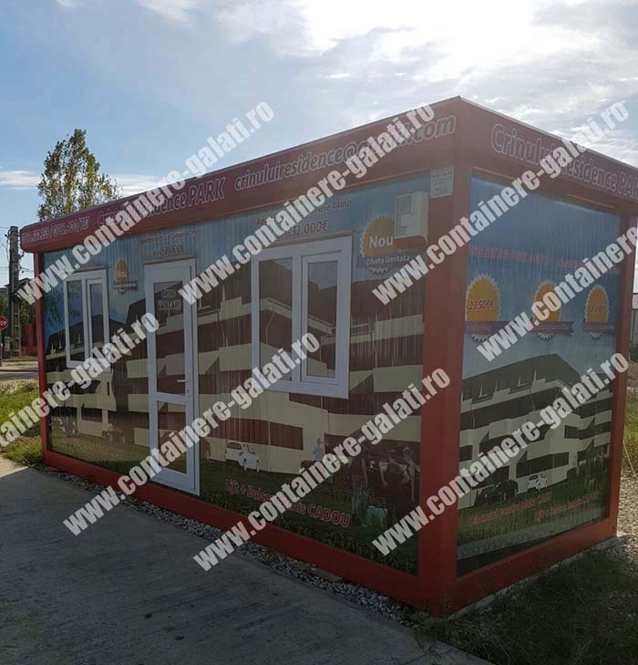 container metalic second hand pret Bihor